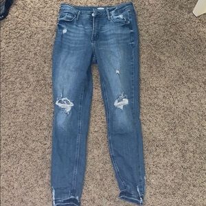 old navy hi rise skinny jeans! great condition